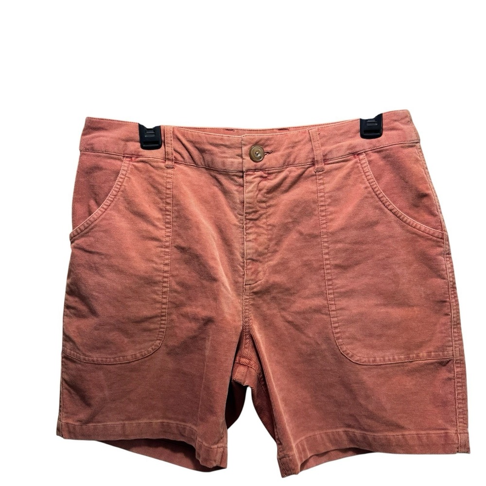 Marine Layer Westlake Corduroy Dominic Soft Stretch Shorts Mens 32 Bake Clay